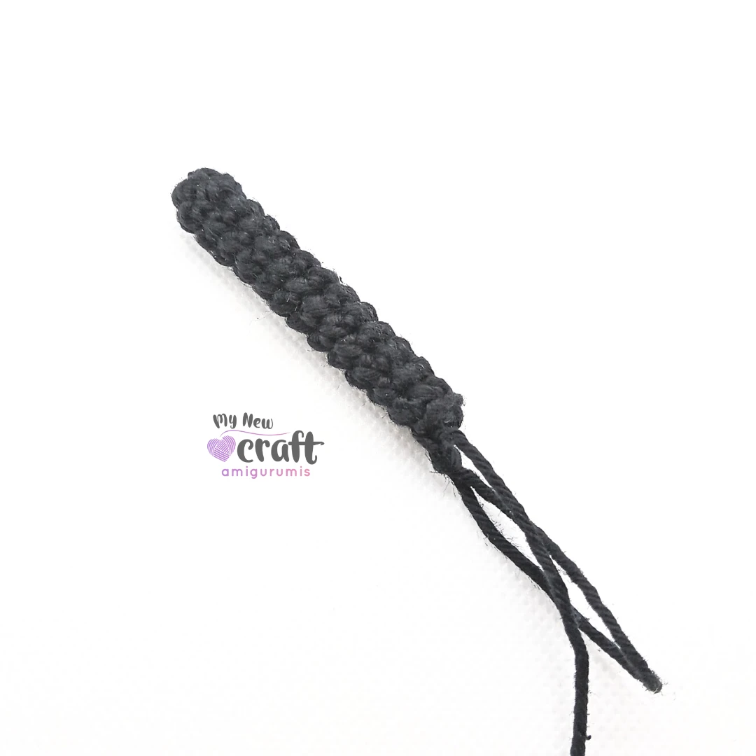 Mini Chapéu de Bruxa Amigurumi Passo a Passo 01