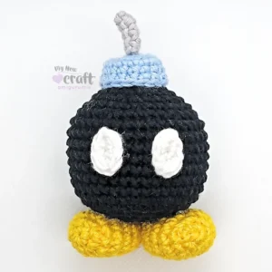 Super Mario Bob-omb Amigurumi Passo a Passo 34