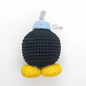 Super Mario Bob-omb Amigurumi Passo a Passo 36