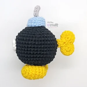 Super Mario Bob-omb Amigurumi Passo a Passo 37