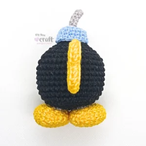 Super Mario Bob-omb Amigurumi Passo a Passo 39