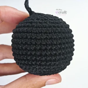 Super Mario Bob-omb Amigurumi Passo a Passo 04