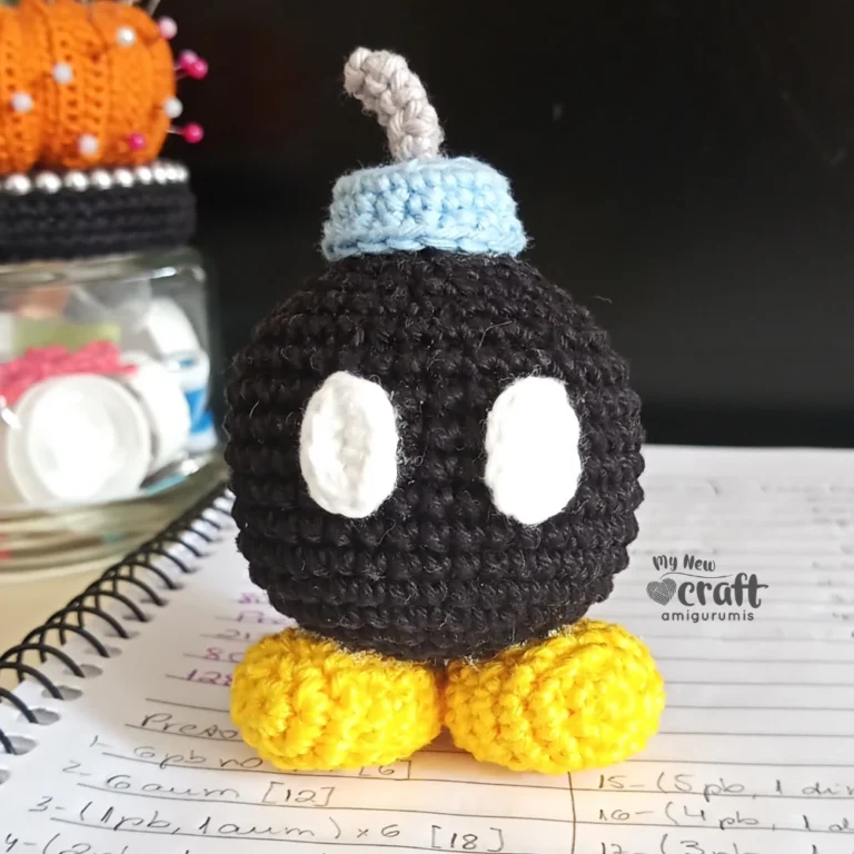 Super Mario Bob-omb Amigurumi