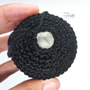 Super Mario Bob-omb Amigurumi Passo a Passo 05