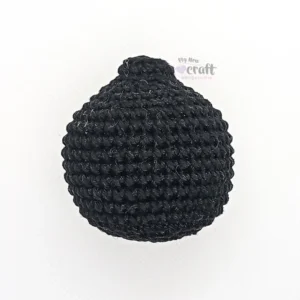 Super Mario Bob-omb Amigurumi Passo a Passo 06