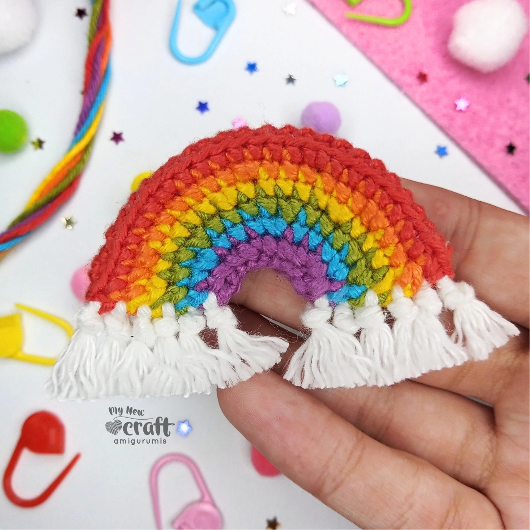 Arco-íris Amigurumi